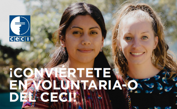 Sea voluntario en el CECI