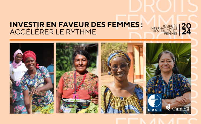 Investir en faveur des femmes :  acc&eacute;l&eacute;rer le rythme 